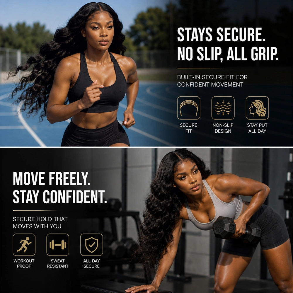 【Updated with Drawstring】Mamushow Body Wave V Part Wigs With Invisible Strap Drawstring 100% Human Virgin Hair Glueless Wig 180% Density Natural Black