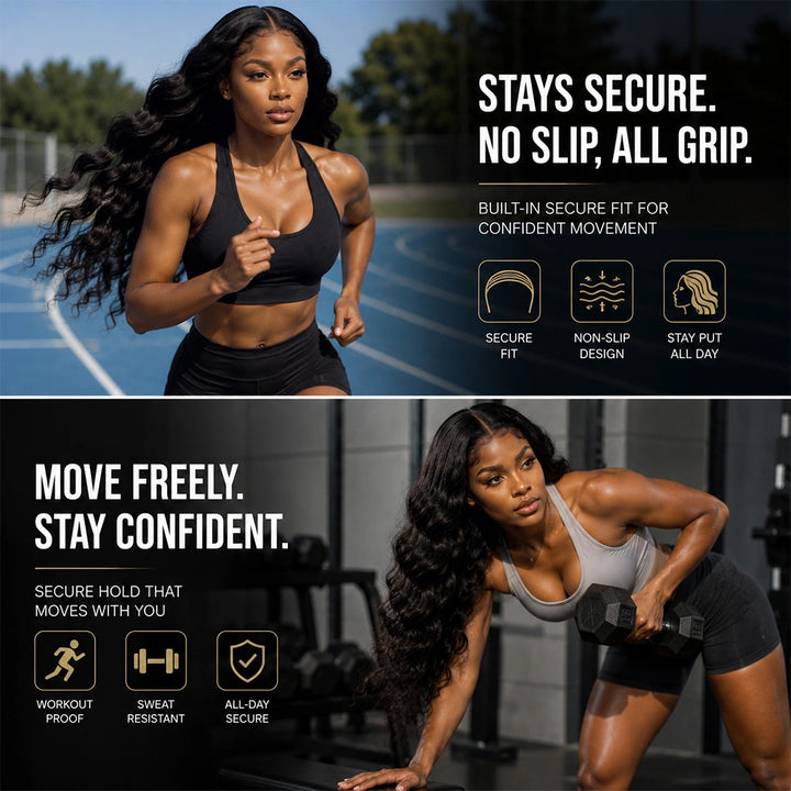 【Updated with Drawstring】Mamushow Body Wave V Part Wigs With Invisible Strap Drawstring 100% Human Virgin Hair Glueless Wig 180% Density Natural Black