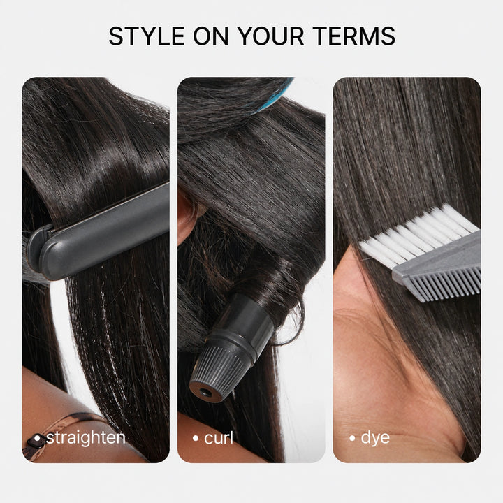 【Updated with Drawstring】Mamushow Body Wave V Part Wigs With Invisible Strap Drawstring 100% Human Virgin Hair Glueless Wig 180% Density Natural Black