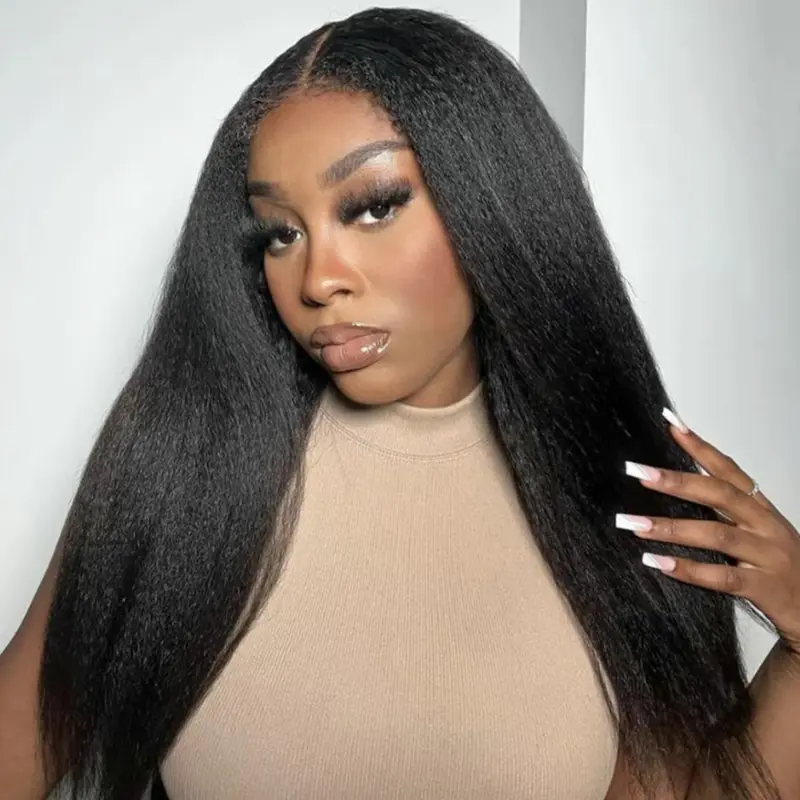 Flash Sale | 【Updated with Drawstring】Mamushow V Part Wigs With Invisible Drawstring 100% Human Virgin Hair Glueless Wig
