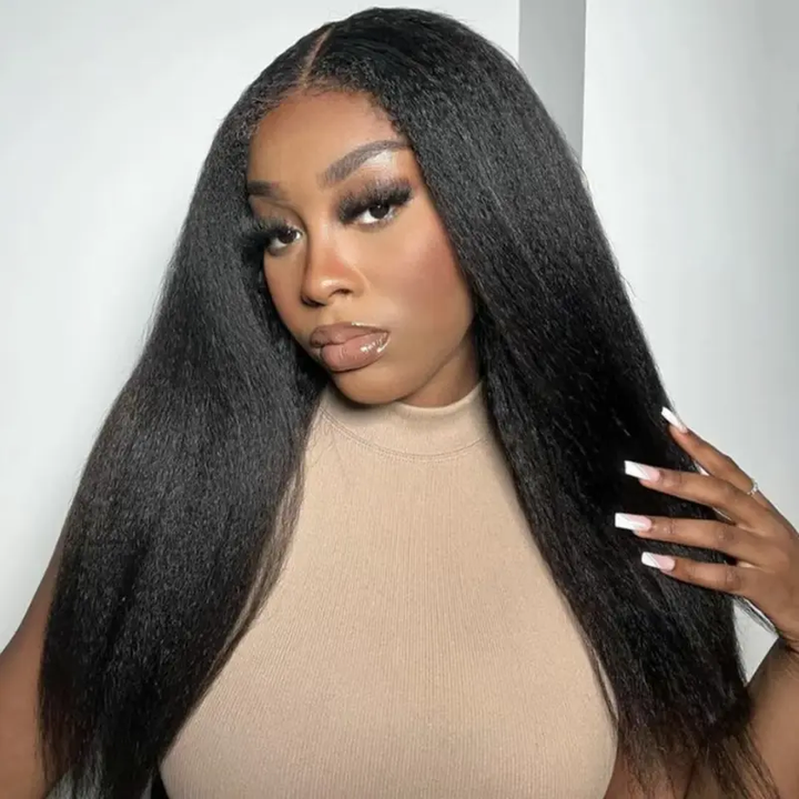 Flash Sale | 【Updated with Drawstring】Mamushow V Part Wigs With Invisible Drawstring 100% Human Virgin Hair Glueless Wig