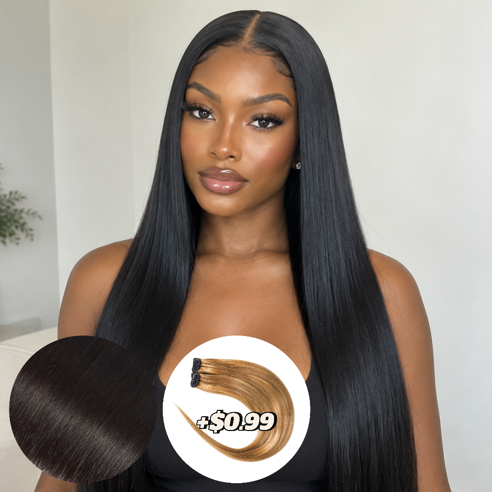 Mamushow 13x6 Lace Frontal Wigs Human Hair Straight Lace Wigs