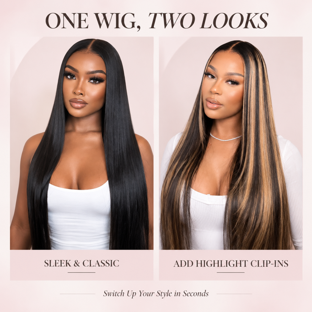 Mamushow 13x6 Lace Frontal Wigs Human Hair Straight Lace Wigs