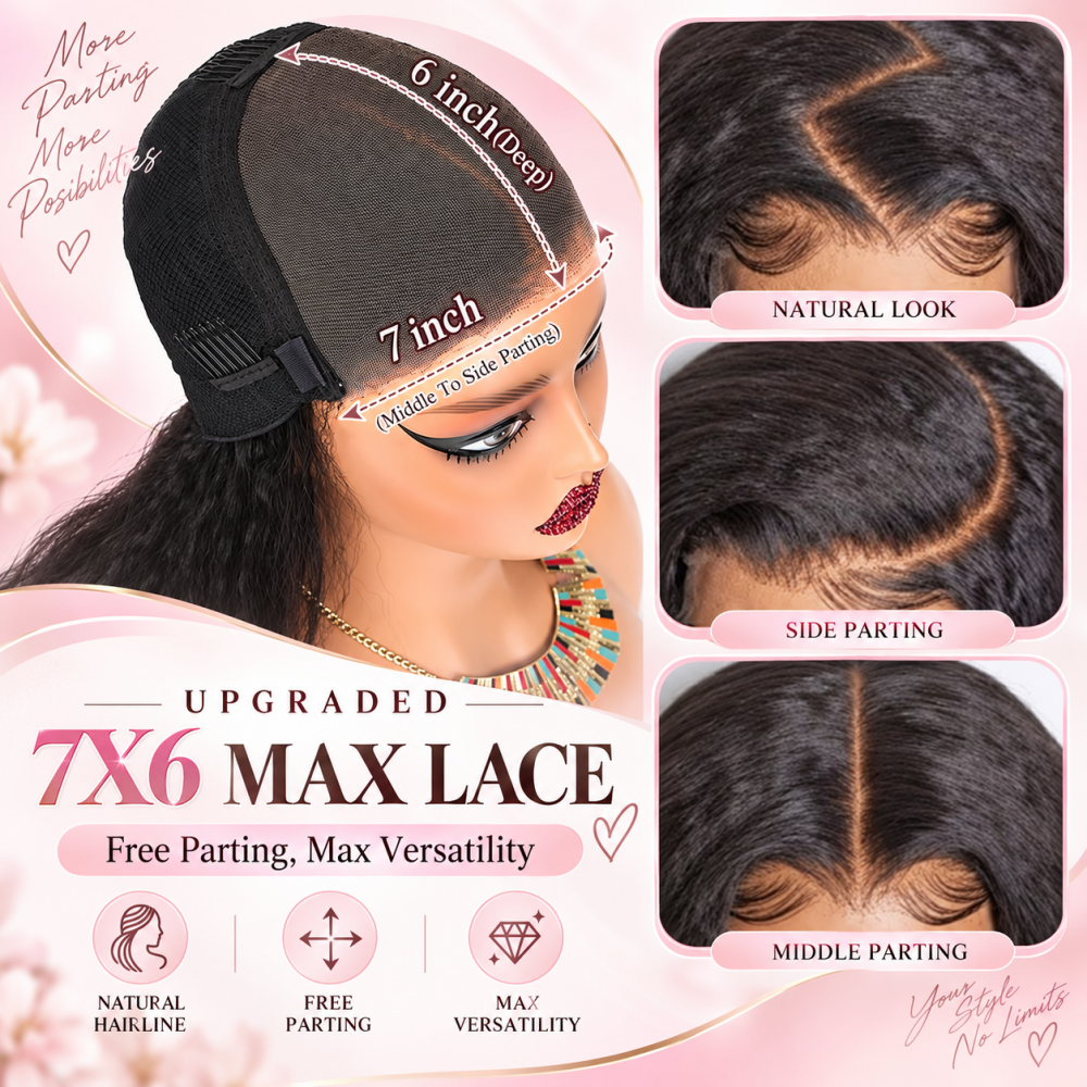 Mamushow 13x6 Lace Frontal Wigs Human Hair Straight Lace Wigs