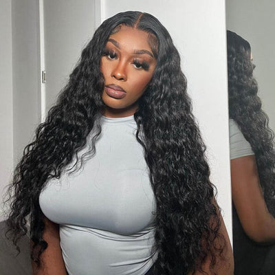 Loose Deep Wave 4x4 Lace Closure Deep Parting High Quality Wigs
