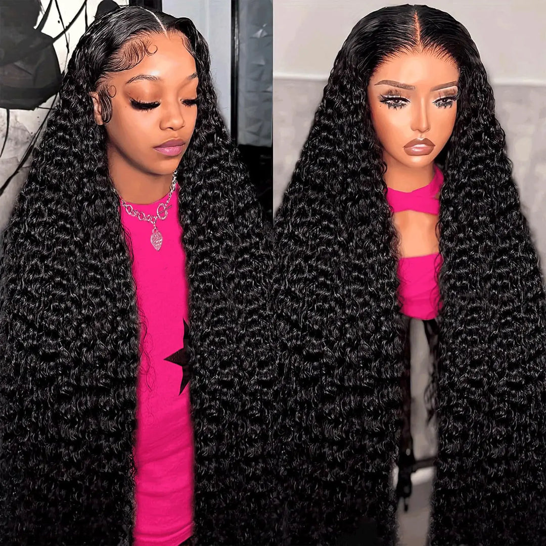 7x6 Wear and Go Wig Human Hair 200% Density Glueless Drawstring Wig