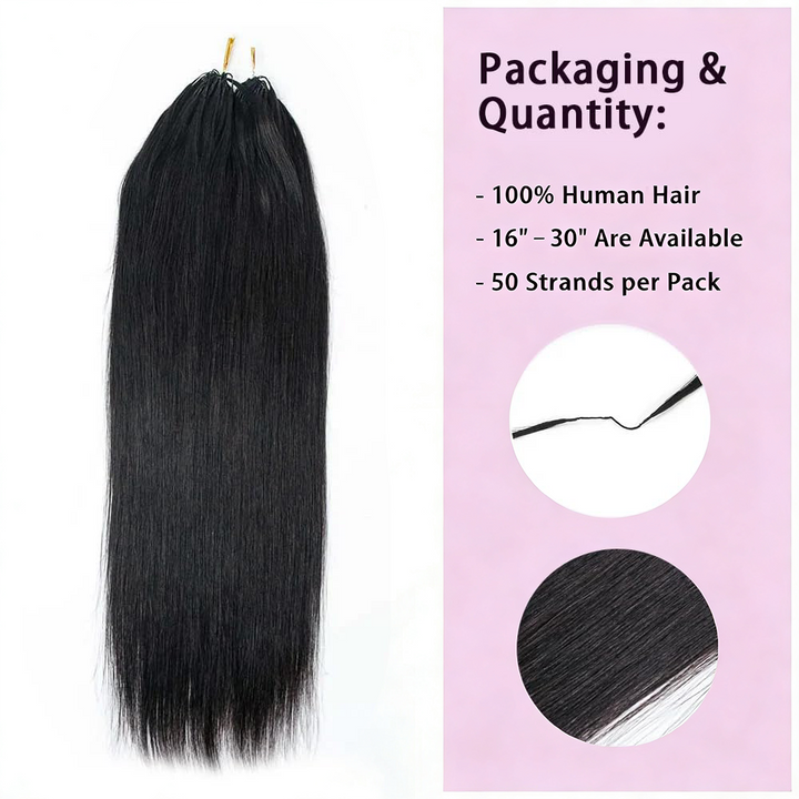 Feather Crochet Yaki Straight Human Hair Extensions Lightweight Fluffy Natural Look Crochet Hair