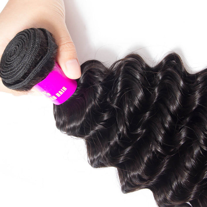 Deep Wave Brazilian Hair 3 Bundles High Quality