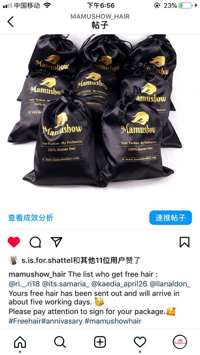 How to get Free Hair from  Tahikiehair?