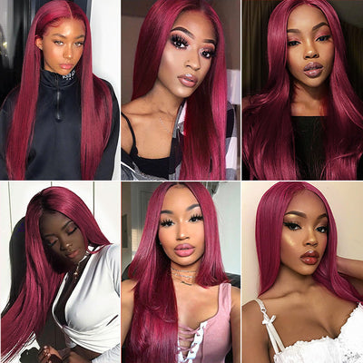 99J Straight wig 13*4 13*6 4*4 5*5  Closure Lace Front Wig