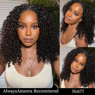 Glueless Ready To Wear Beginner Friendly U Part Curly Wig