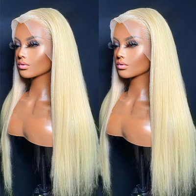 613 Blonde Straight 180 Density 13*6 Lace Frontal