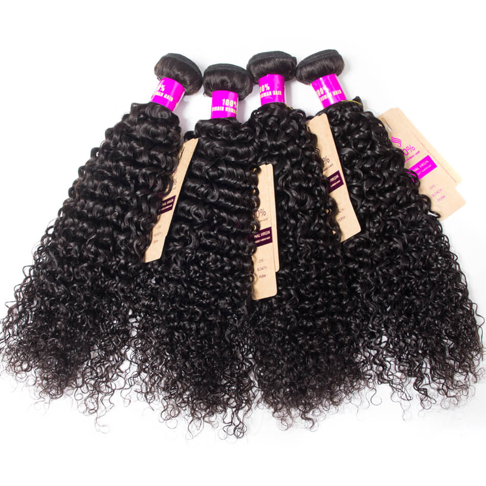 Curly Hair 1 Bundle Curly Wave Human Hair