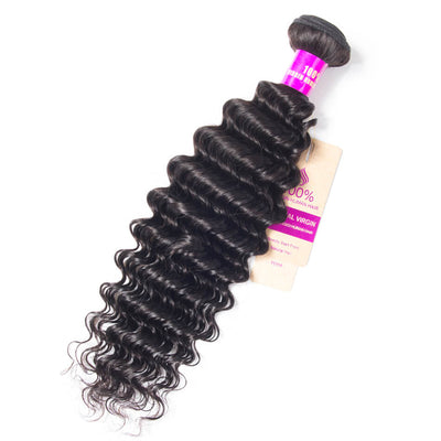 Deep Wave Weave 1 Bundle Deep Wave Human Hair