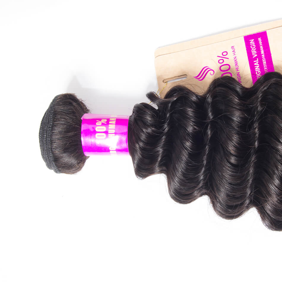 Deep Wave Weave 1 Bundle Deep Wave Human Hair