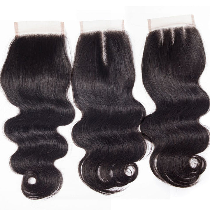 4*4 5*5 6*6 Lace Closure Body Wave Human Hair