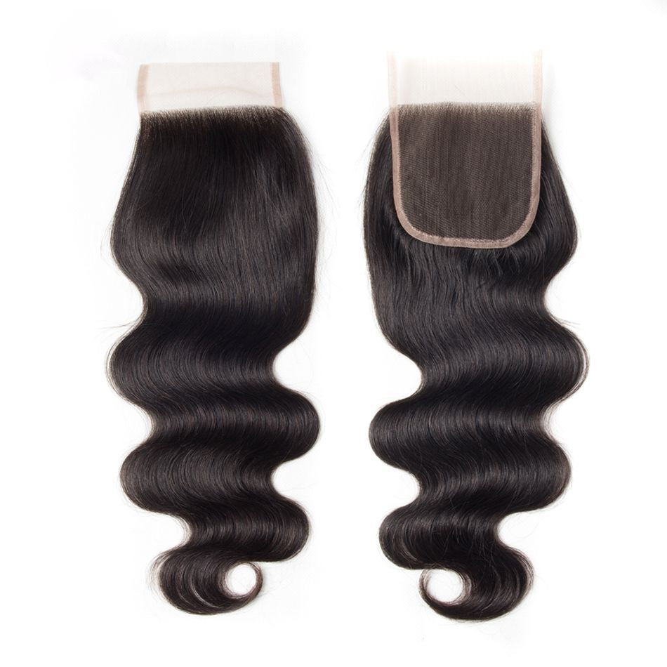 4*4 5*5 6*6 Lace Closure Body Wave Human Hair