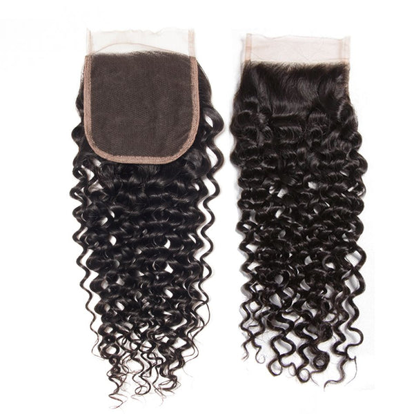 4*4 5*5 6*6 Curly Lace Closure