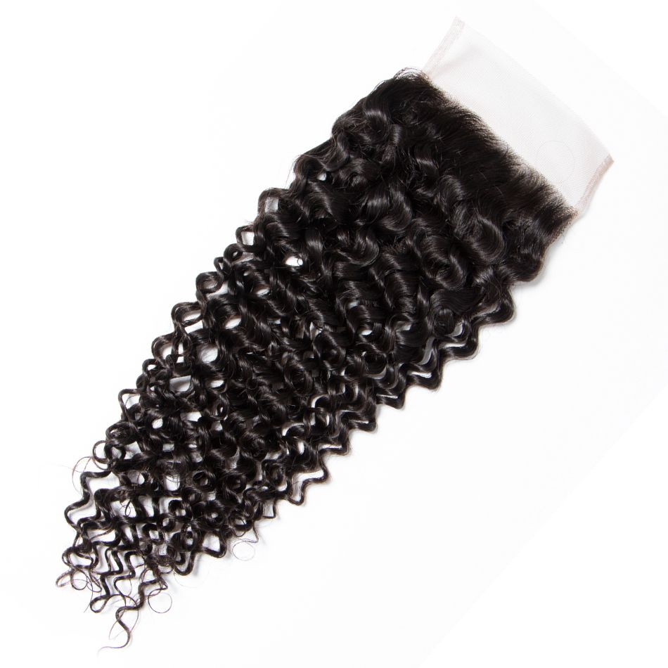 4*4 5*5 6*6 Curly Lace Closure