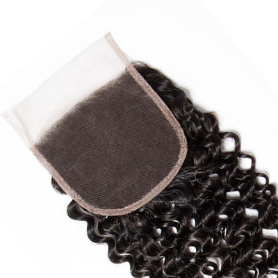 4*4 5*5 6*6 Curly Lace Closure