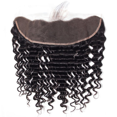 Deep Wave 13*4 Lace Frontal Brazilian Deep Wave