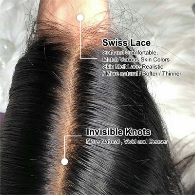 Deep Wave Lace Front Wigs 360 Pre-Plucked Deep Lace Frontal Wig