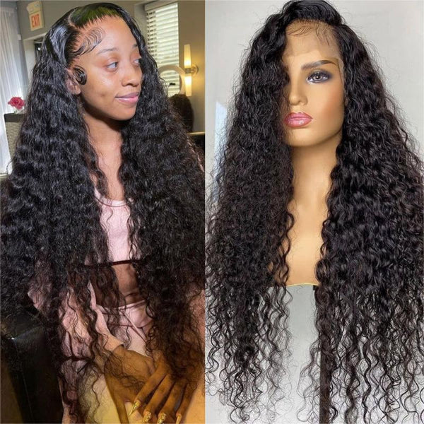 Loose Deep Wave Frontal Wig 360 Lace Frontal wig Human Hair Wigs