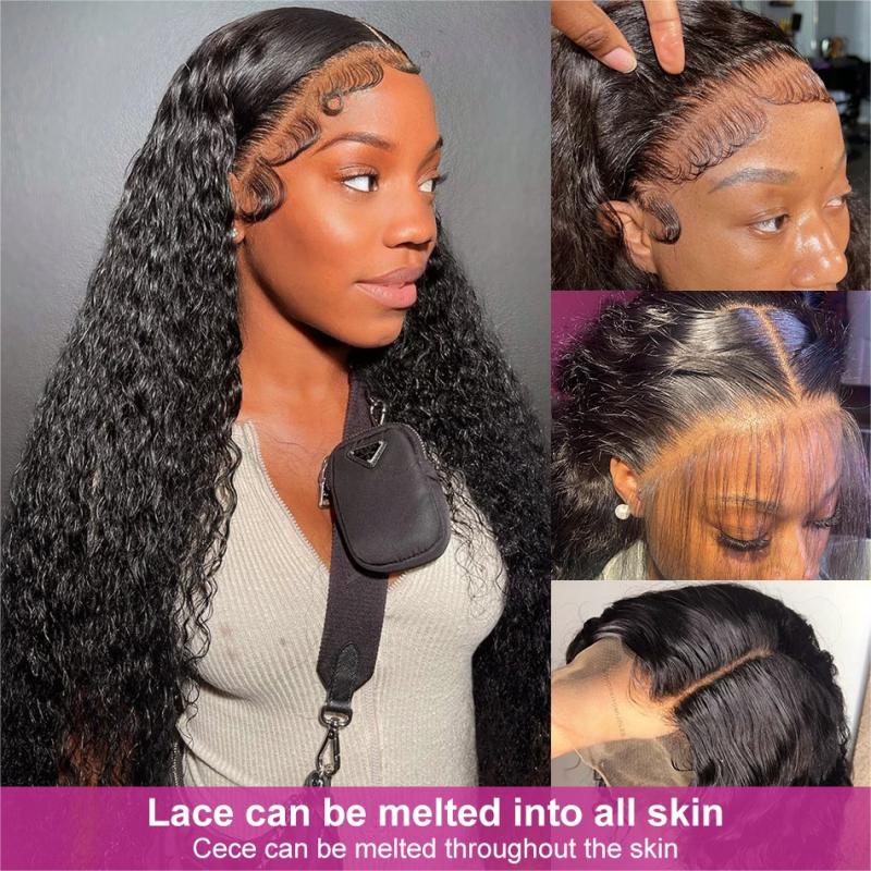 Loose Deep Wave Frontal Wig 360 Lace Frontal wig Human Hair Wigs