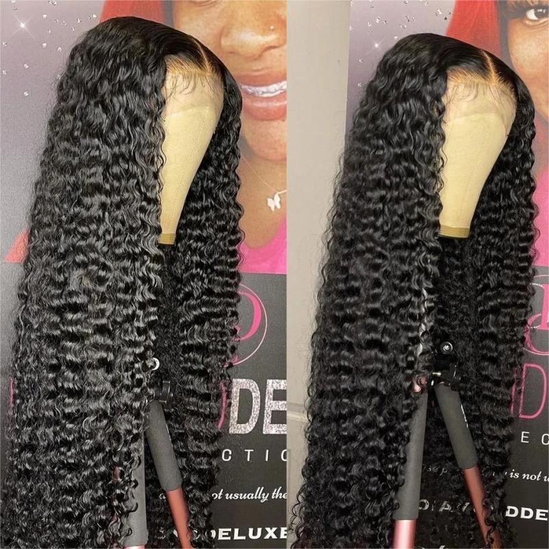 Loose Deep Wave Frontal Wig 360 Lace Frontal wig Human Hair Wigs