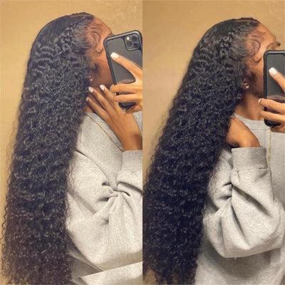 Loose Deep Wave Frontal Wig 360 Lace Frontal wig Human Hair Wigs