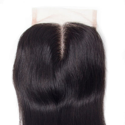 4*4 5*5 6*6 Lace Closure Brazilian Straight Virgin Human Hair