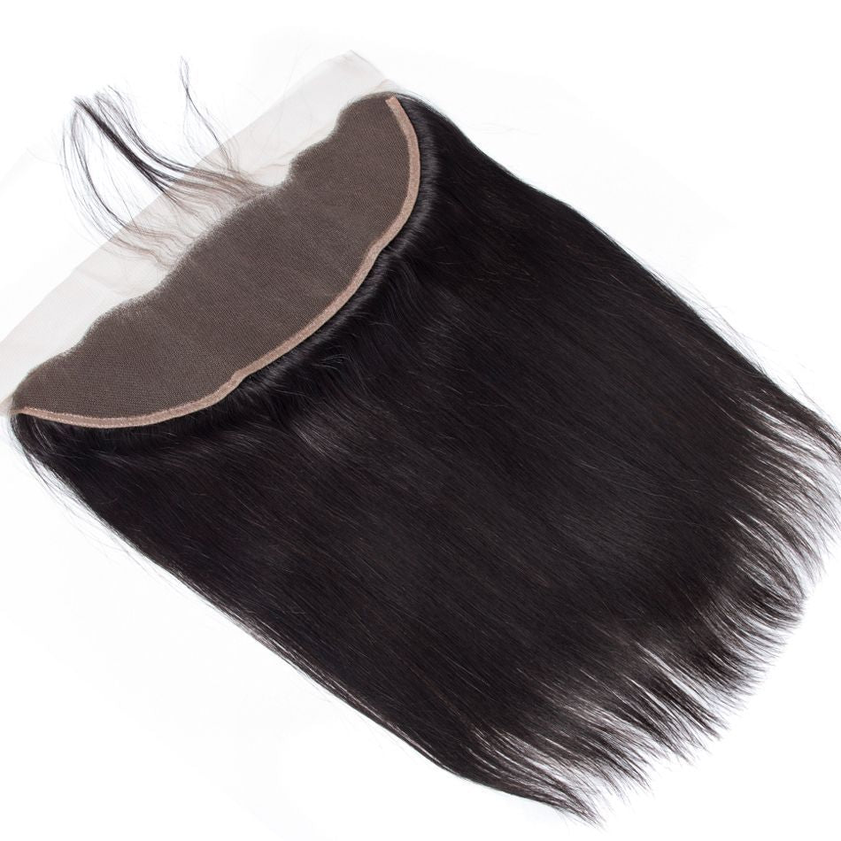 Brazilian 12A Straight 13*4 Lace Frontal Virgin