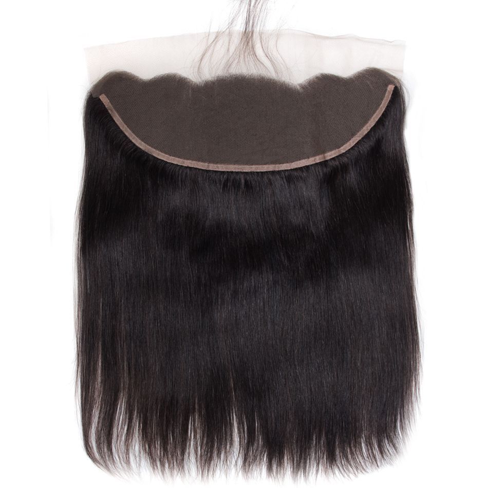 Brazilian 12A Straight 13*4 Lace Frontal Virgin