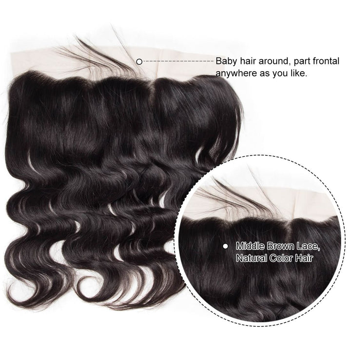 Body 13*4 Lace Frontal Body Wave Frontal