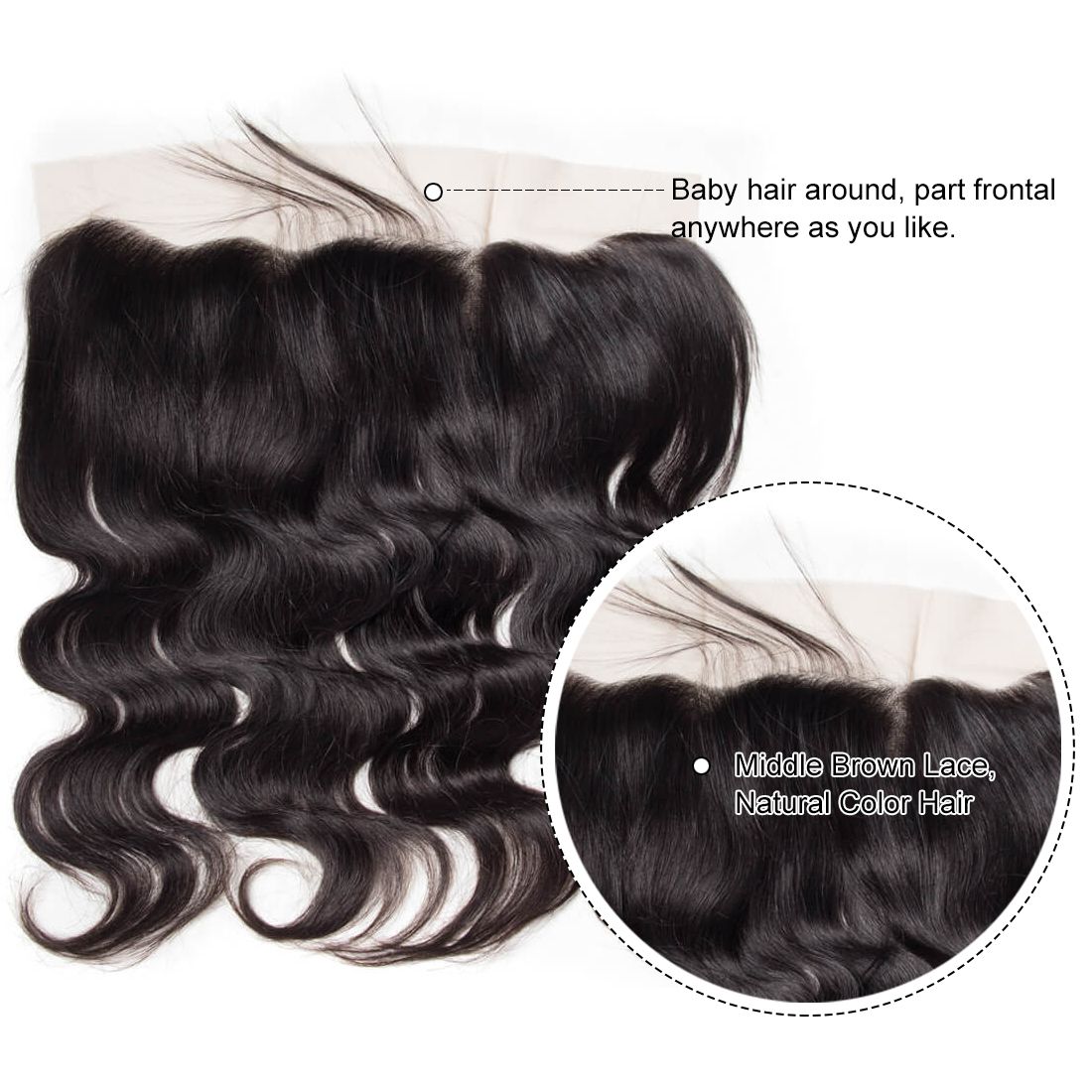 Body 13*4 Lace Frontal Body Wave Frontal