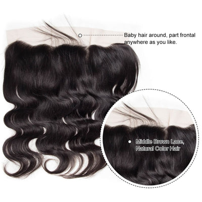 Body 13*4 Lace Frontal Body Wave Frontal