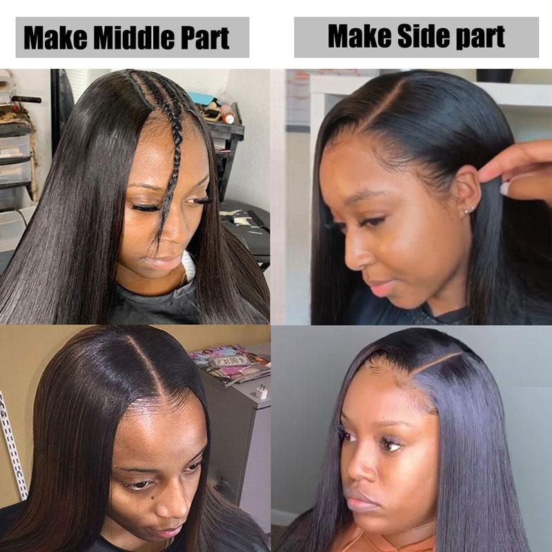 12A Grade Glueless Body Wave U Part Wigs Natural Black Brazilian Human Hair