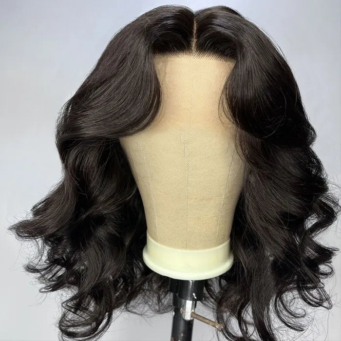 12A Grade Body Wave Bob Wigs 10inch 13x6 Human Hair